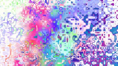 Yumuşak mor ve pembe tonlara sahip soyut organik hücresel doku, sıvı mozaik desen ve rüya gibi dijital yüzey