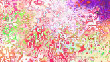 Yumuşak mor ve pembe tonlara sahip soyut organik hücresel doku, sıvı mozaik desen ve rüya gibi dijital yüzey