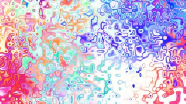 Yumuşak mor ve pembe tonlara sahip soyut organik hücresel doku, sıvı mozaik desen ve rüya gibi dijital yüzey