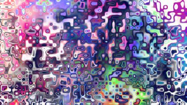 Yumuşak mor ve pembe tonlara sahip soyut organik hücresel doku, sıvı mozaik desen ve rüya gibi dijital yüzey