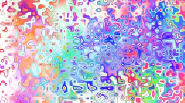 Yumuşak mor ve pembe tonlara sahip soyut organik hücresel doku, sıvı mozaik desen ve rüya gibi dijital yüzey