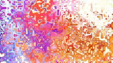 Yumuşak mor ve pembe tonlara sahip soyut organik hücresel doku, sıvı mozaik desen ve rüya gibi dijital yüzey