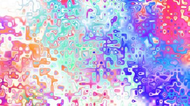 Yumuşak mor ve pembe tonlara sahip soyut organik hücresel doku, sıvı mozaik desen ve rüya gibi dijital yüzey