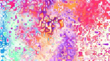 Yumuşak mor ve pembe tonlara sahip soyut organik hücresel doku, sıvı mozaik desen ve rüya gibi dijital yüzey