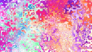 Yumuşak mor ve pembe tonlara sahip soyut organik hücresel doku, sıvı mozaik desen ve rüya gibi dijital yüzey