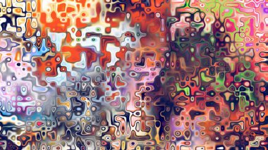 Yumuşak mor ve pembe tonlara sahip soyut organik hücresel doku, sıvı mozaik desen ve rüya gibi dijital yüzey