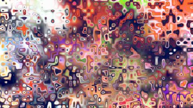 Yumuşak mor ve pembe tonlara sahip soyut organik hücresel doku, sıvı mozaik desen ve rüya gibi dijital yüzey