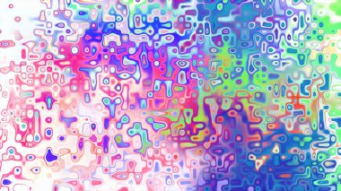 Yumuşak mor ve pembe tonlara sahip soyut organik hücresel doku, sıvı mozaik desen ve rüya gibi dijital yüzey