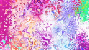 Yumuşak mor ve pembe tonlara sahip soyut organik hücresel doku, sıvı mozaik desen ve rüya gibi dijital yüzey