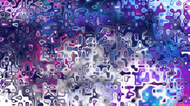 Yumuşak mor ve pembe tonlara sahip soyut organik hücresel doku, sıvı mozaik desen ve rüya gibi dijital yüzey