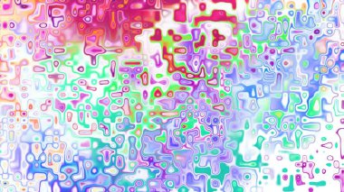 Yumuşak mor ve pembe tonlara sahip soyut organik hücresel doku, sıvı mozaik desen ve rüya gibi dijital yüzey