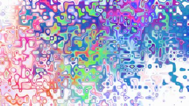 Yumuşak mor ve pembe tonlara sahip soyut organik hücresel doku, sıvı mozaik desen ve rüya gibi dijital yüzey