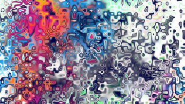 Yumuşak mor ve pembe tonlara sahip soyut organik hücresel doku, sıvı mozaik desen ve rüya gibi dijital yüzey