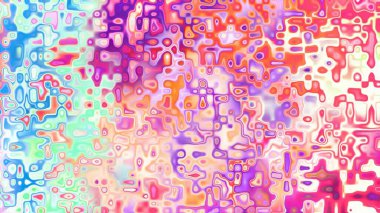 Yumuşak mor ve pembe tonlara sahip soyut organik hücresel doku, sıvı mozaik desen ve rüya gibi dijital yüzey