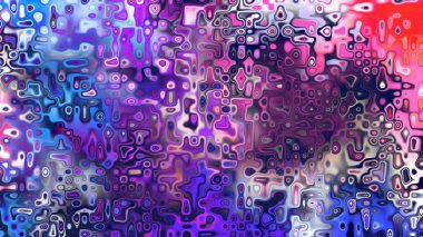 Yumuşak mor ve pembe tonlara sahip soyut organik hücresel doku, sıvı mozaik desen ve rüya gibi dijital yüzey