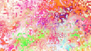 Yumuşak mor ve pembe tonlara sahip soyut organik hücresel doku, sıvı mozaik desen ve rüya gibi dijital yüzey