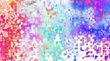 Yumuşak mor ve pembe tonlara sahip soyut organik hücresel doku, sıvı mozaik desen ve rüya gibi dijital yüzey