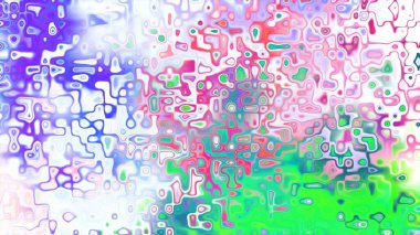 Yumuşak mor ve pembe tonlara sahip soyut organik hücresel doku, sıvı mozaik desen ve rüya gibi dijital yüzey