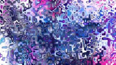 Yumuşak mor ve pembe tonlara sahip soyut organik hücresel doku, sıvı mozaik desen ve rüya gibi dijital yüzey