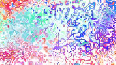 Yumuşak mor ve pembe tonlara sahip soyut organik hücresel doku, sıvı mozaik desen ve rüya gibi dijital yüzey