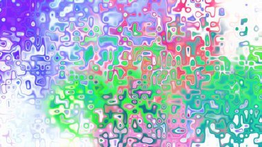 Yumuşak mor ve pembe tonlara sahip soyut organik hücresel doku, sıvı mozaik desen ve rüya gibi dijital yüzey