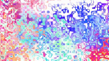 Yumuşak mor ve pembe tonlara sahip soyut organik hücresel doku, sıvı mozaik desen ve rüya gibi dijital yüzey