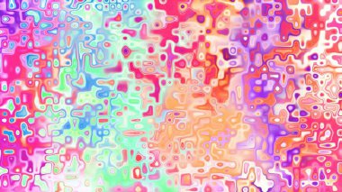 Yumuşak mor ve pembe tonlara sahip soyut organik hücresel doku, sıvı mozaik desen ve rüya gibi dijital yüzey