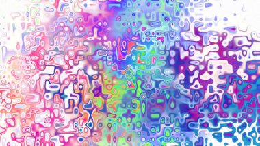 Yumuşak mor ve pembe tonlara sahip soyut organik hücresel doku, sıvı mozaik desen ve rüya gibi dijital yüzey