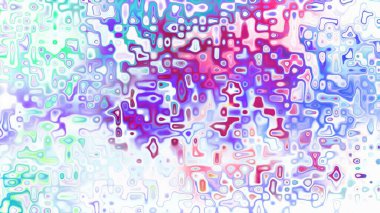 Yumuşak mor ve pembe tonlara sahip soyut organik hücresel doku, sıvı mozaik desen ve rüya gibi dijital yüzey