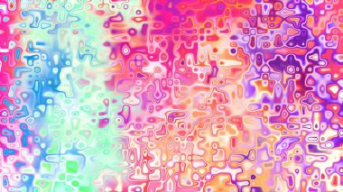 Yumuşak mor ve pembe tonlara sahip soyut organik hücresel doku, sıvı mozaik desen ve rüya gibi dijital yüzey