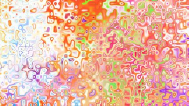 Yumuşak mor ve pembe tonlara sahip soyut organik hücresel doku, sıvı mozaik desen ve rüya gibi dijital yüzey