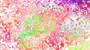 Yumuşak mor ve pembe tonlara sahip soyut organik hücresel doku, sıvı mozaik desen ve rüya gibi dijital yüzey