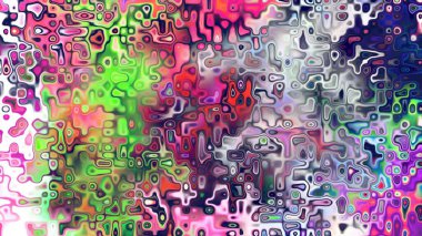 Yumuşak mor ve pembe tonlara sahip soyut organik hücresel doku, sıvı mozaik desen ve rüya gibi dijital yüzey