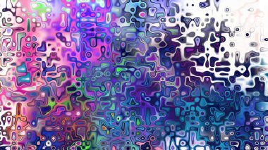 Yumuşak mor ve pembe tonlara sahip soyut organik hücresel doku, sıvı mozaik desen ve rüya gibi dijital yüzey