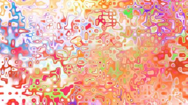 Yumuşak mor ve pembe tonlara sahip soyut organik hücresel doku, sıvı mozaik desen ve rüya gibi dijital yüzey