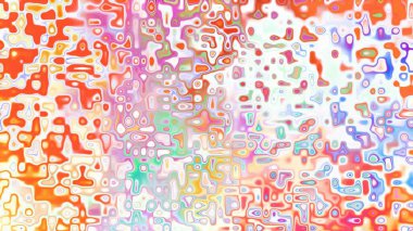 Yumuşak mor ve pembe tonlara sahip soyut organik hücresel doku, sıvı mozaik desen ve rüya gibi dijital yüzey