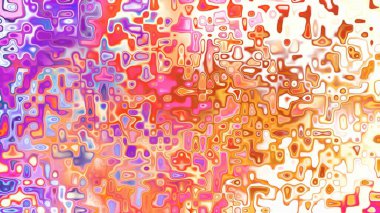 Yumuşak mor ve pembe tonlara sahip soyut organik hücresel doku, sıvı mozaik desen ve rüya gibi dijital yüzey