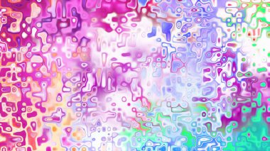 Yumuşak mor ve pembe tonlara sahip soyut organik hücresel doku, sıvı mozaik desen ve rüya gibi dijital yüzey