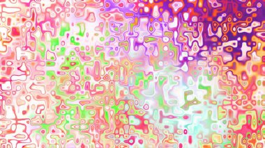 Yumuşak mor ve pembe tonlara sahip soyut organik hücresel doku, sıvı mozaik desen ve rüya gibi dijital yüzey