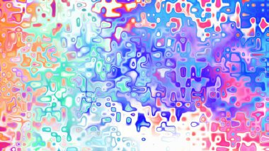 Yumuşak mor ve pembe tonlara sahip soyut organik hücresel doku, sıvı mozaik desen ve rüya gibi dijital yüzey