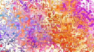 Yumuşak mor ve pembe tonlara sahip soyut organik hücresel doku, sıvı mozaik desen ve rüya gibi dijital yüzey