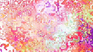 Yumuşak mor ve pembe tonlara sahip soyut organik hücresel doku, sıvı mozaik desen ve rüya gibi dijital yüzey