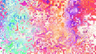 Yumuşak mor ve pembe tonlara sahip soyut organik hücresel doku, sıvı mozaik desen ve rüya gibi dijital yüzey