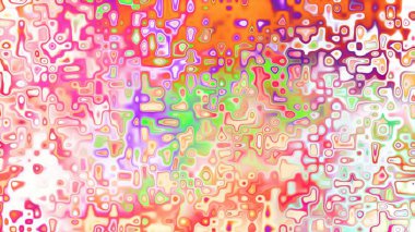 Yumuşak mor ve pembe tonlara sahip soyut organik hücresel doku, sıvı mozaik desen ve rüya gibi dijital yüzey