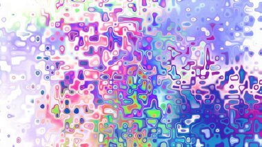 Yumuşak mor ve pembe tonlara sahip soyut organik hücresel doku, sıvı mozaik desen ve rüya gibi dijital yüzey