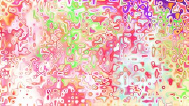 Yumuşak mor ve pembe tonlara sahip soyut organik hücresel doku, sıvı mozaik desen ve rüya gibi dijital yüzey