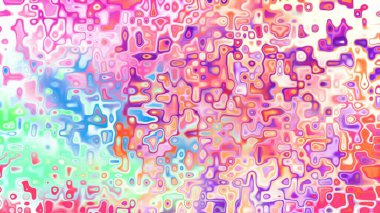 Yumuşak mor ve pembe tonlara sahip soyut organik hücresel doku, sıvı mozaik desen ve rüya gibi dijital yüzey