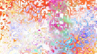 Yumuşak mor ve pembe tonlara sahip soyut organik hücresel doku, sıvı mozaik desen ve rüya gibi dijital yüzey