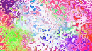 Yumuşak mor ve pembe tonlara sahip soyut organik hücresel doku, sıvı mozaik desen ve rüya gibi dijital yüzey