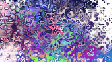 Yumuşak mor ve pembe tonlara sahip soyut organik hücresel doku, sıvı mozaik desen ve rüya gibi dijital yüzey